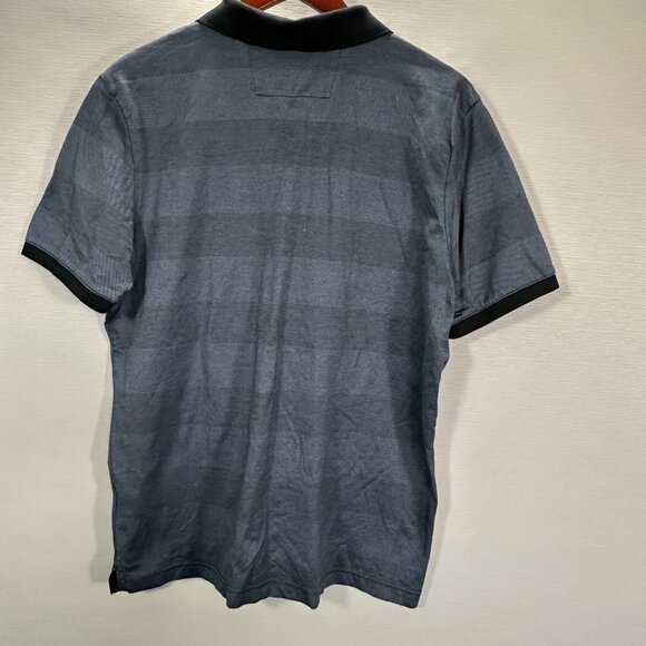 Banana Republic Polo Shirt Mens XL Standard Fit  Blue Cotton Short Sleeve - Picture 7 of 7